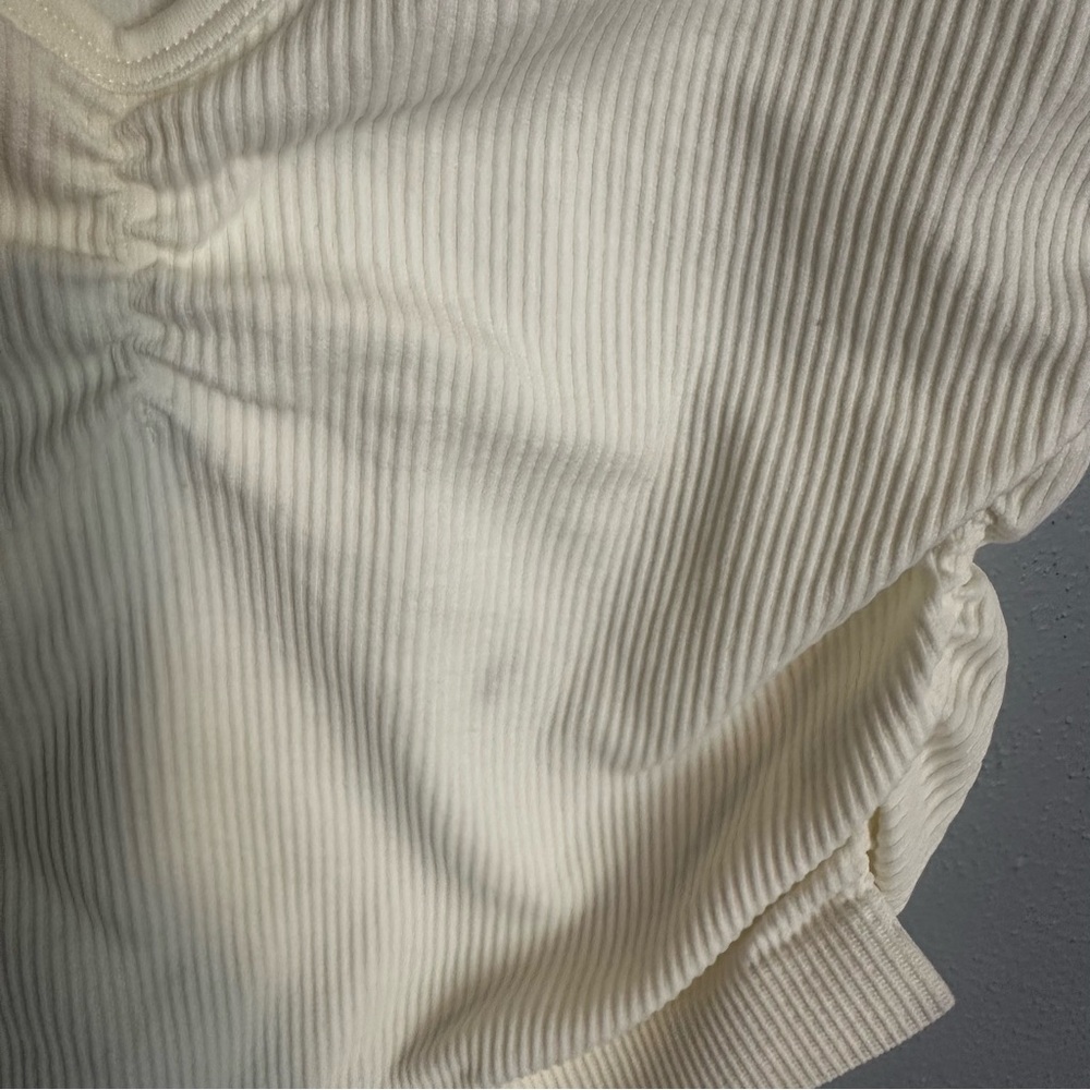 BP Ivory Ribbed Women's Top - Picture 6 of 6